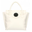 Elegant White Handbag With Magnetic ClosureDiscover elegance and functionality merged in this Plein Sport handbag, featuring a sophisticated front logo and a secure magnetic closure. Perfect for your day-to-date transitions, it offers ample space with a s