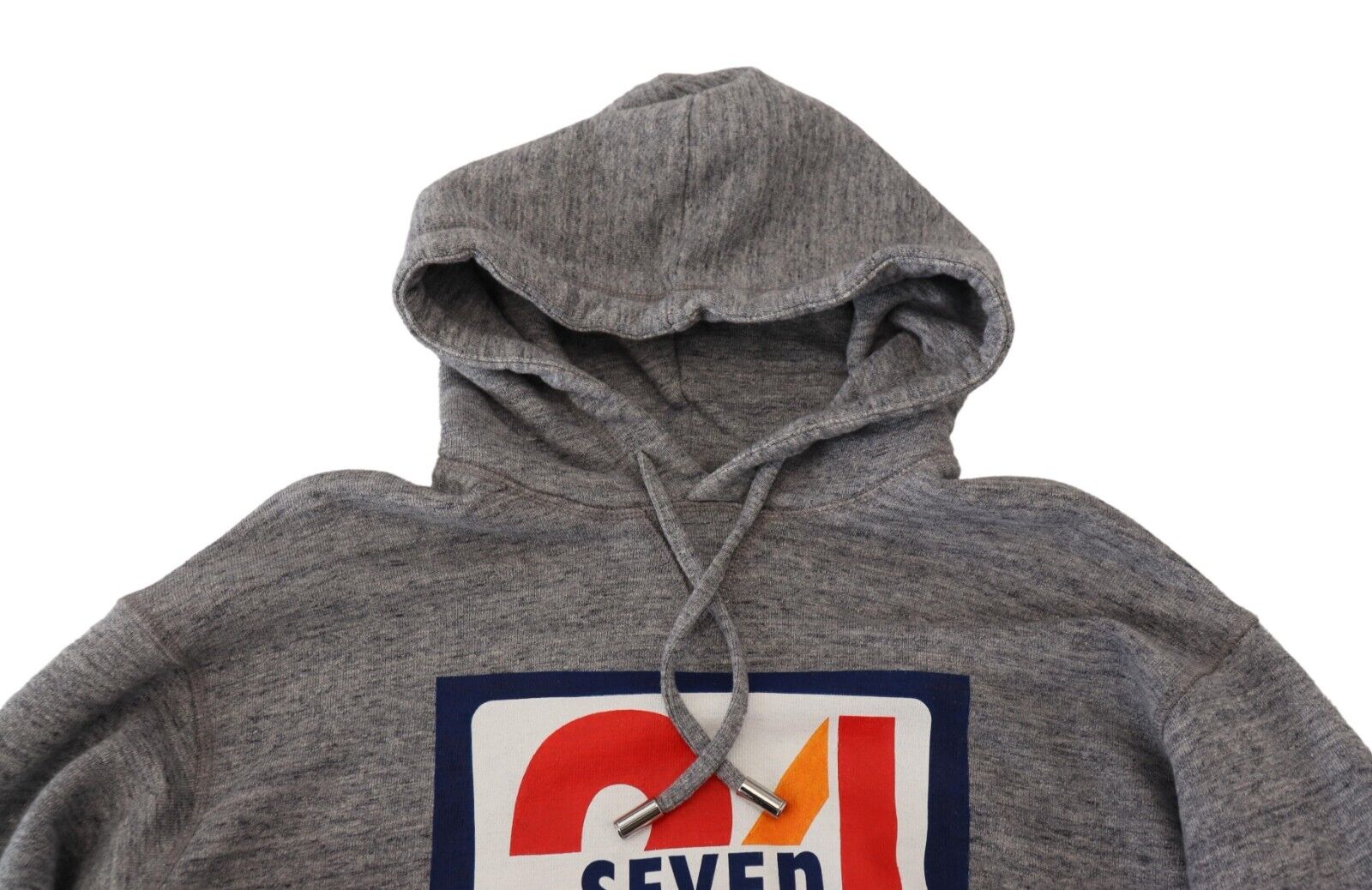 Grauer Baumwoll-Hoodie mit DSQUARED2 Logo-Print