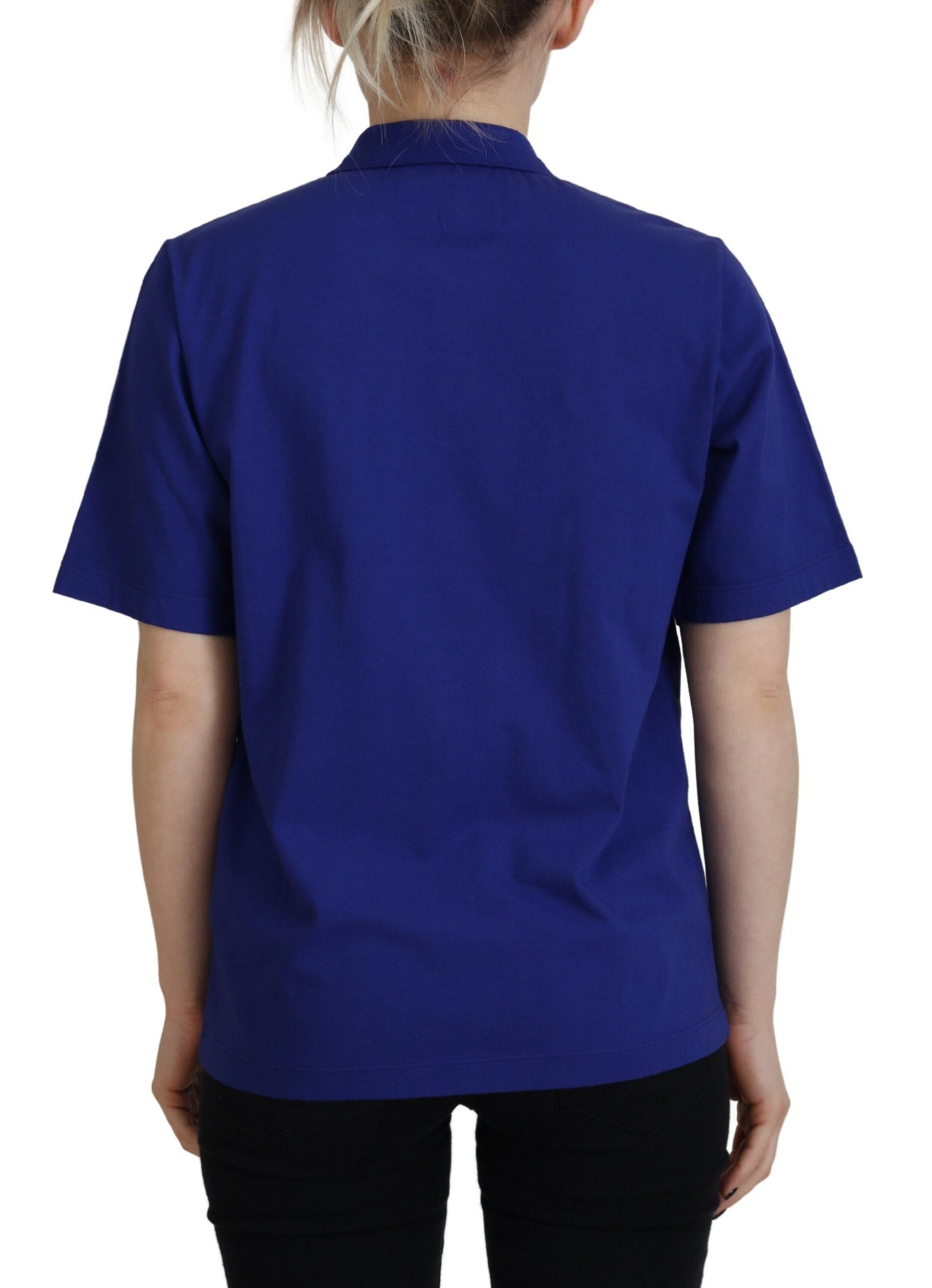 T-shirt polo à manches courtes Blue Collared Writings