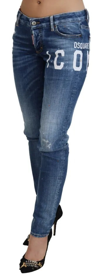 Jean skinny taille basse Jennifer Denim de Blue Icon