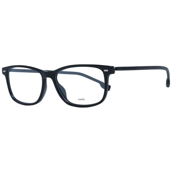 Black Acetate Glasses (Frames)Gender Men Main color Black Frame color Black Frame material Acetate Rim Style Full-Rim Lenses Color Demo glasses Lenses Material Plastic Lenses Effect No Extra Lenses width 54 Size 54-16-145 Lenses Height 35 Bridge width 16