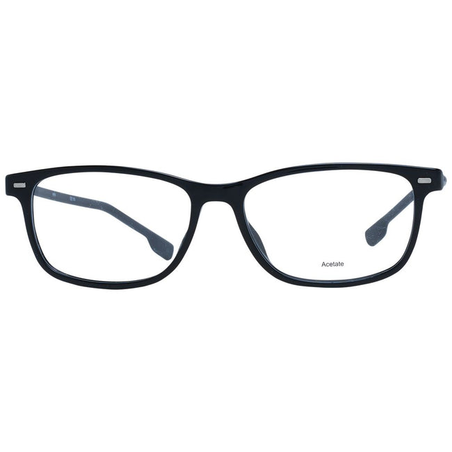 Black Acetate Glasses (Frames)Gender Men Main color Black Frame color Black Frame material Acetate Rim Style Full-Rim Lenses Color Demo glasses Lenses Material Plastic Lenses Effect No Extra Lenses width 54 Size 54-16-145 Lenses Height 35 Bridge width 16