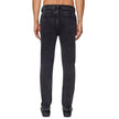 Black Cotton Men JeanElevate your wardrobe with the Diesel denim skinny jeans, epitomizing the fusion of edgy rock flair and 80s chic. These high-waisted, skintight marvels crafted from premium cotton and elastane promise a perfect blend of comfort with a