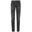 Black Cotton Men JeansTransform your wardrobe with the ultimate blend of comfort and style in these Diesel jeans. Crafted from premium cotton with just the right touch of elastane for a slight stretch, these faded black jeans are a must-have for any fashi