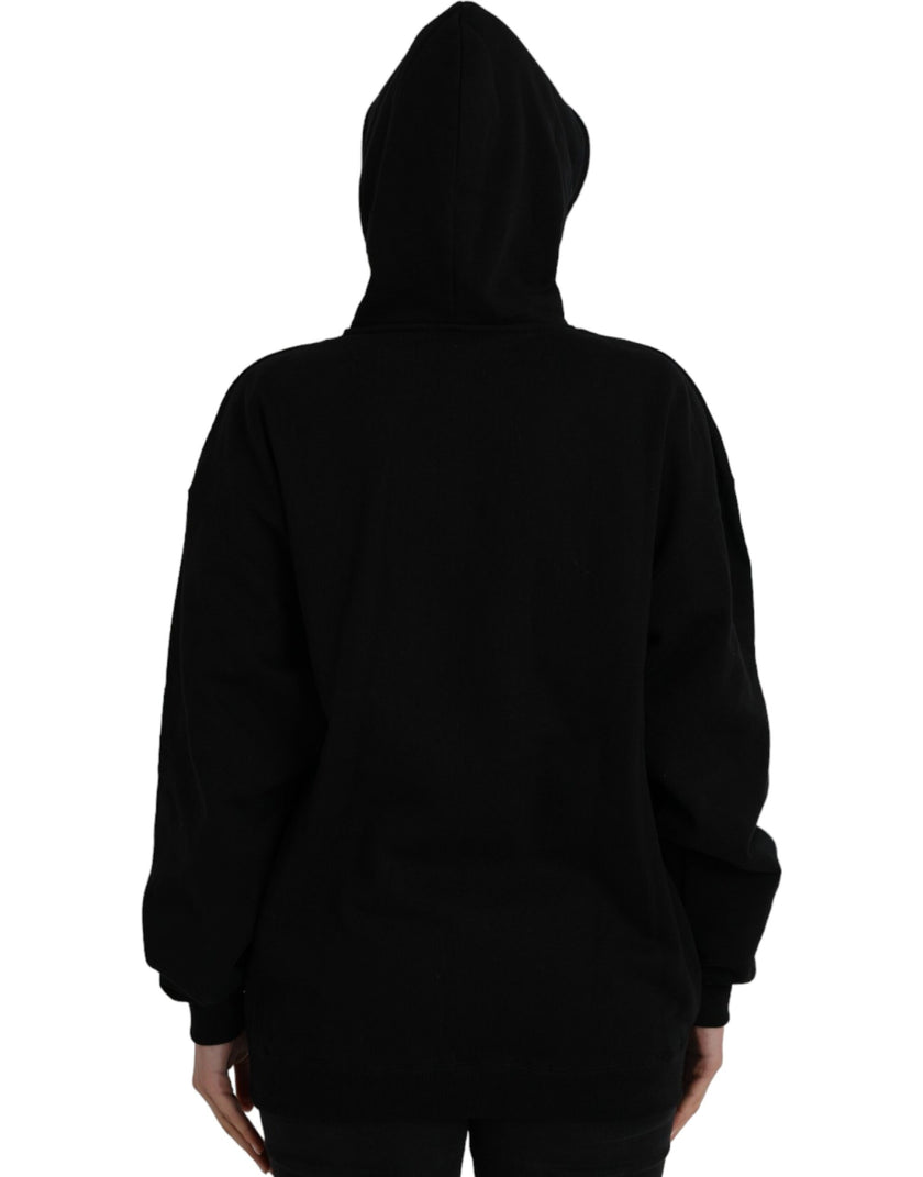 Black Cotton Logo Hooded Pullover Sweatshirt SweaterBALENCIAGA Absolutely stunning, 100% Authentic, brand new with tags BALENCIAGA hooded sweatshirt with logo print. Model: Pullover hooded sweater Colour: Black Material: 100% Cotton Logo details Made in P