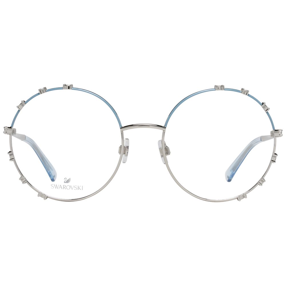 Blue Metal & Plastic Glasses (Frames)Gender Women Main color Blue Extra No extra Frame material Metal & Plastic Size 57-20-145 Lenses width 57 Lenses Height 56 Bridge width 20 Frame width 143 Temples Length 145 Shipment includes Branded case Rim Style Ful
