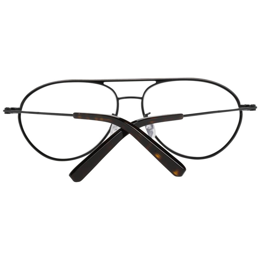 Black Metal & Plastic Glasses (Frames)Gender Men Main color Black Extra No extra Frame material Metal & Plastic Size 57-15-140 Lenses width 57 Lenses Height 44 Bridge width 15 Frame width 140 Temples Length 140 Shipment includes Branded case Rim Style Ful