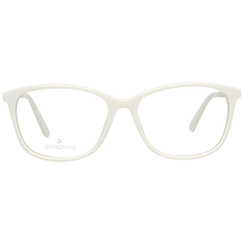 White Metal & Plastic Glasses (Frames)Gender Women Main color White Extra Swarovski Element Frame material Metal & Plastic Size 52-15-140 Lenses width 52 Lenses Height 38 Bridge width 15 Frame width 133 Temples Length 140 Shipment includes Branded case Ri