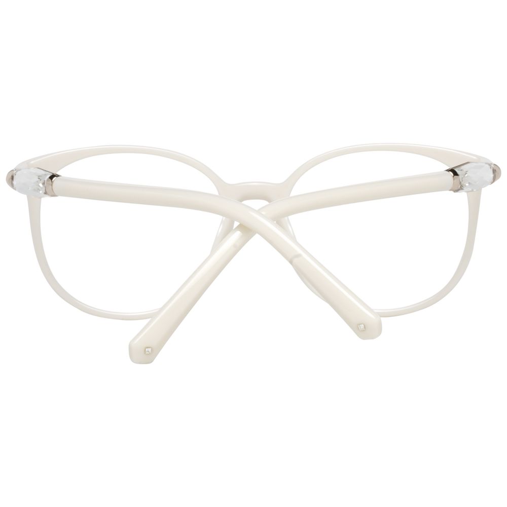 White Synthetic Full-Rim Women's Glasses