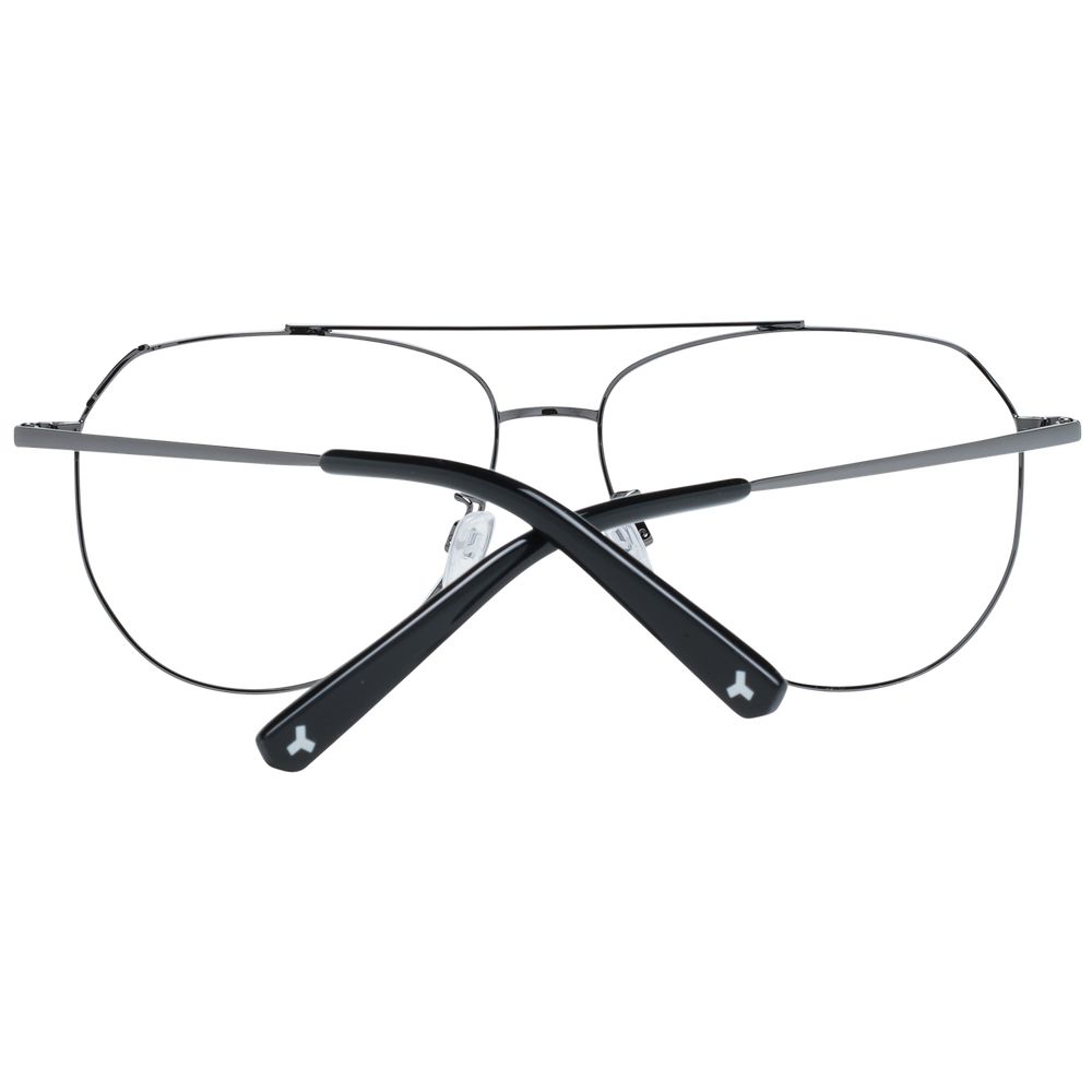 Gray Metal Glasses (Frames)Gender Unisex Main color Gunmetal Extra No extra Frame material Metal Size 57-14-145 Lenses width 57 Lenses Height 49 Bridge width 14 Frame width 143 Temples Length 145 Shipment includes Branded case Rim Style Full-Rim Spring hi