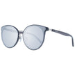 Gray Metal & Plastic SunglassesGender Women Main color Grey Extra No extra Frame color Grey Frame material Metal & Plastic Lenses Color Grey Lenses Material Plastic Filter Category Three Style Round Lenses Effect Mirrored Protection 100% UVA & UVB Size 65