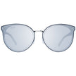 Gray Metal & Plastic SunglassesGender Women Main color Grey Extra No extra Frame color Grey Frame material Metal & Plastic Lenses Color Grey Lenses Material Plastic Filter Category Three Style Round Lenses Effect Mirrored Protection 100% UVA & UVB Size 65