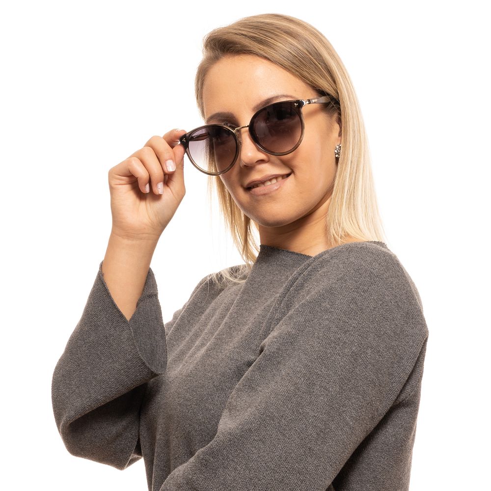 Black Women SunglassGender Women Main color Black Extra No extra Frame color Black Frame material Metal & Plastic Lenses Color Green Lenses Material Plastic Filter Category Three Style Round Lenses Effect Gradient Protection 100% UVA & UVB Size 65-17-145