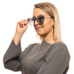 Gray Metal & Plastic SunglassesGender Women Main color Grey Extra No extra Frame color Grey Frame material Metal & Plastic Lenses Color Grey Lenses Material Plastic Filter Category Three Style Cat Eye Lenses Effect mirrored & gradient Protection 100% UVA