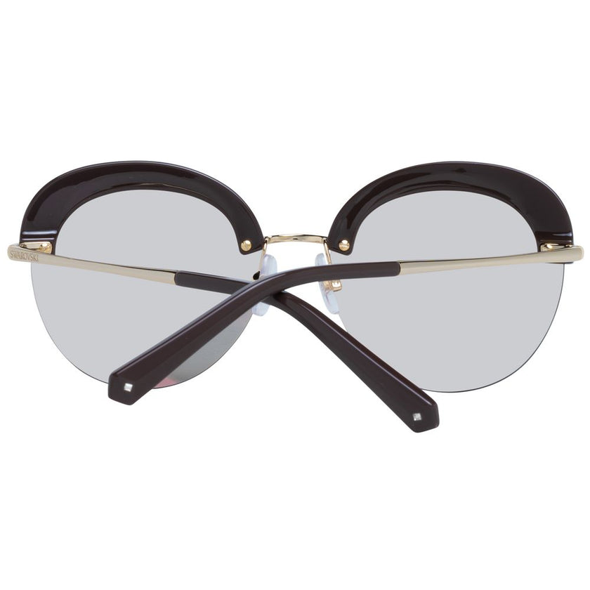 Gold Metal & Plastic SunglassesGender Women Main color Gold Frame color Multicolor Frame material Metal & Plastic Lenses Material Plastic Lenses Effect Mirrored Lenses width 56 Size 56-16-140 Lenses Height 50 Bridge width 16 Frame width 135 Temples Length