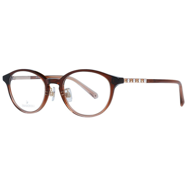 Brown Plastic Glasses (Frames)Gender Women Main color Brown Extra No extra Frame color Brown Frame material Plastic Lenses Color Demo glasses Lenses Material Plastic Filter Category None Style Oval Lenses Effect None Protection None Lenses width 49 Lenses