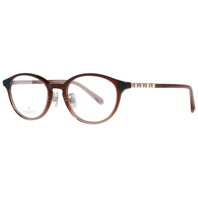 Brown Plastic Glasses (Frames)Gender Women Main color Brown Extra No extra Frame color Brown Frame material Plastic Lenses Color Demo glasses Lenses Material Plastic Filter Category None Style Oval Lenses Effect None Protection None Lenses width 49 Lenses