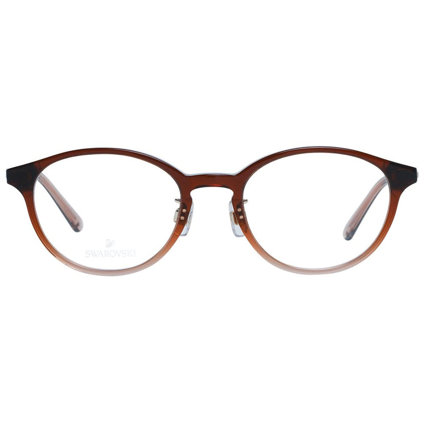 Brown Plastic Glasses (Frames)Gender Women Main color Brown Extra No extra Frame color Brown Frame material Plastic Lenses Color Demo glasses Lenses Material Plastic Filter Category None Style Oval Lenses Effect None Protection None Lenses width 49 Lenses