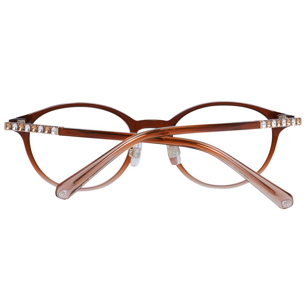 Brown Plastic Glasses (Frames)Gender Women Main color Brown Extra No extra Frame color Brown Frame material Plastic Lenses Color Demo glasses Lenses Material Plastic Filter Category None Style Oval Lenses Effect None Protection None Lenses width 49 Lenses