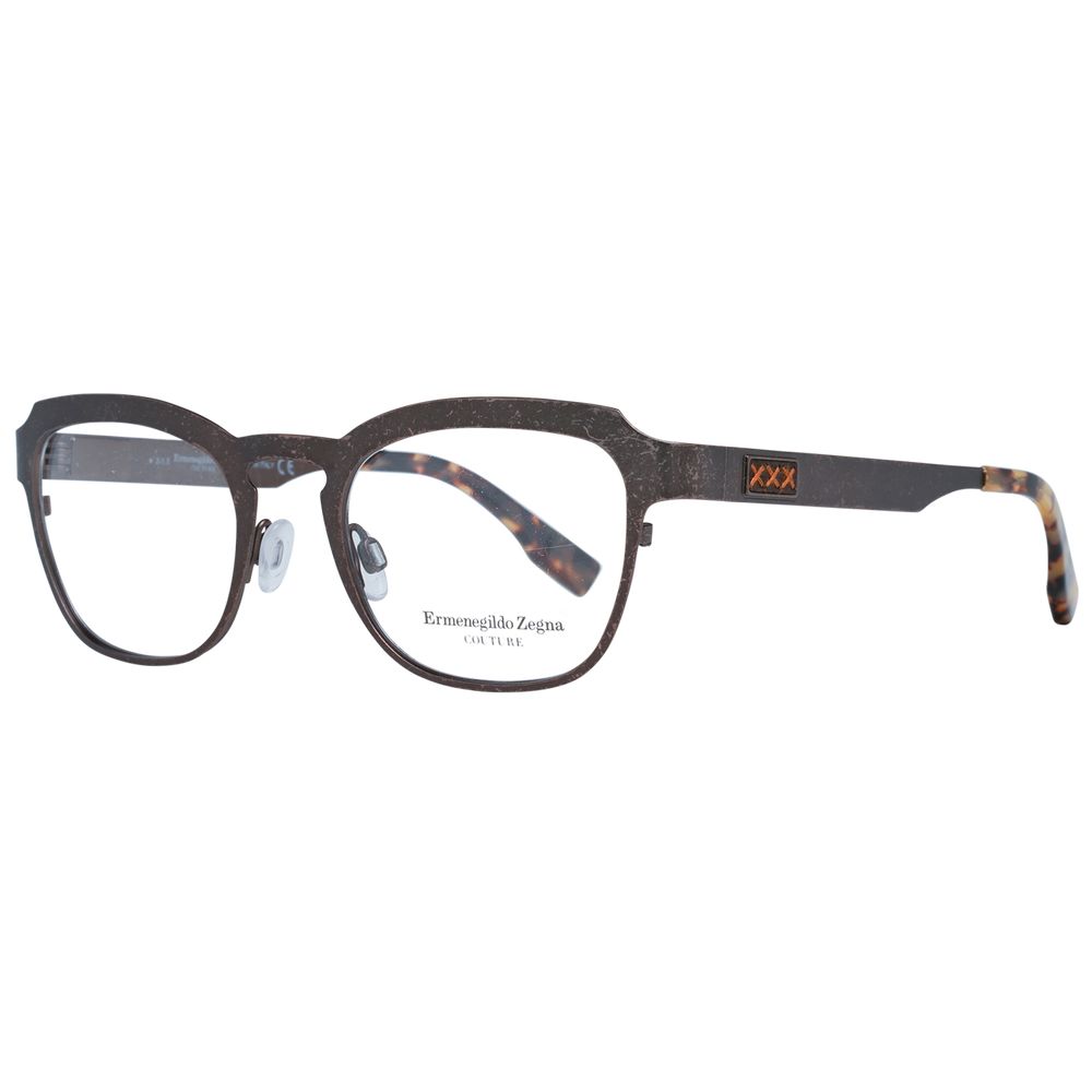 Bronze Vollrandbrille mit leichtem Kunststoffgestell