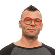 Orange Acetate Glasses (Frames)