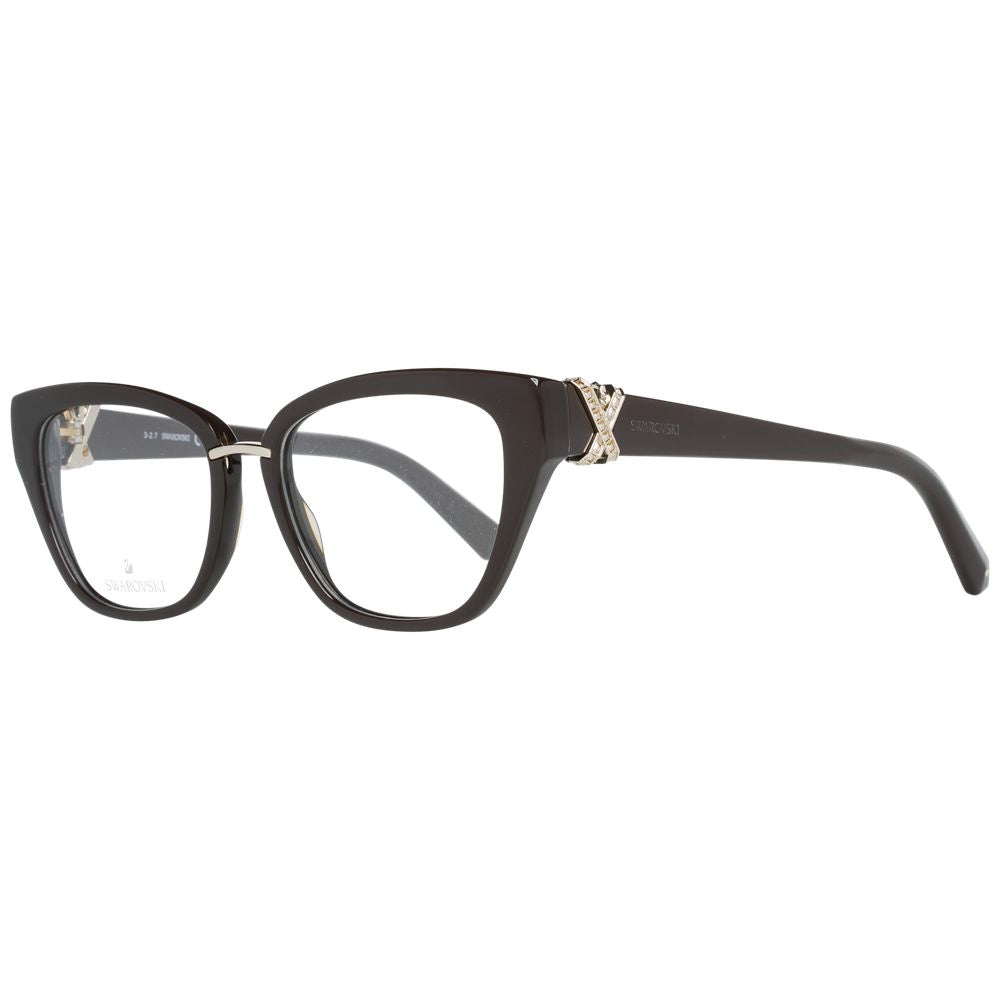 Brown Plastic Glasses (Frames)Gender Women Main color Brown Frame material Plastic Size 50-16-140 Lenses width 50 Lenses Height 36 Bridge width 16 Frame width 136 Temples Length 140 Shipment includes Branded case Rim Style Full-Rim Spring hinge No Frame c