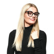 Black Plastic Glasses (Frames)Gender Women Main color Black Extra No extra Frame material Plastic Size 50-19-140 Lenses width 50 Lenses Height 45 Bridge width 19 Frame width 142 Temples Length 140 Shipment includes Branded case Rim Style Full-Rim Spring h