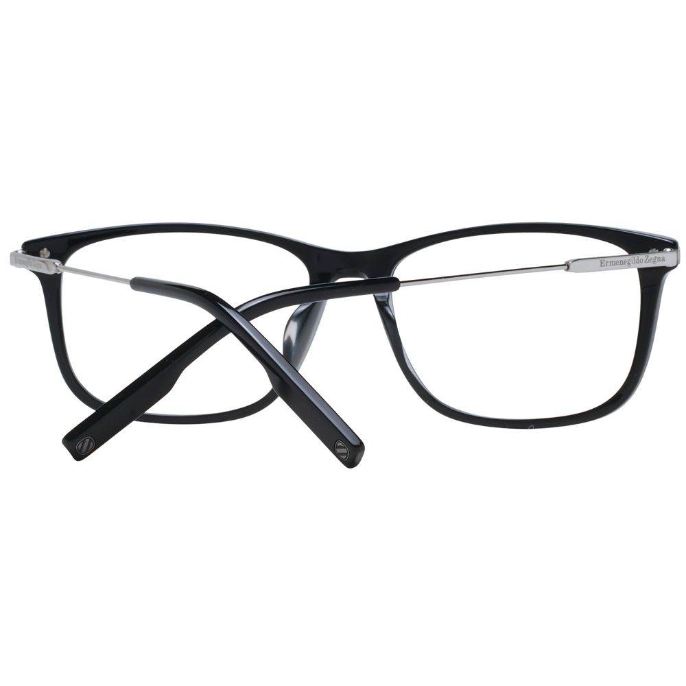 Black Synthetic Full-Rim Glasses Frames for Men