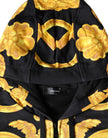 Black Medusa Print Cotton Full Zip HoodieSweatshirt SweaterVERSACE Absolutely stunning, 100% Authentic, brand new with tags VERSACE printed full zip sweater crafted from cotton features a long sleeves and hoodie. Model: Full zip sweatshirt Colour: Black M