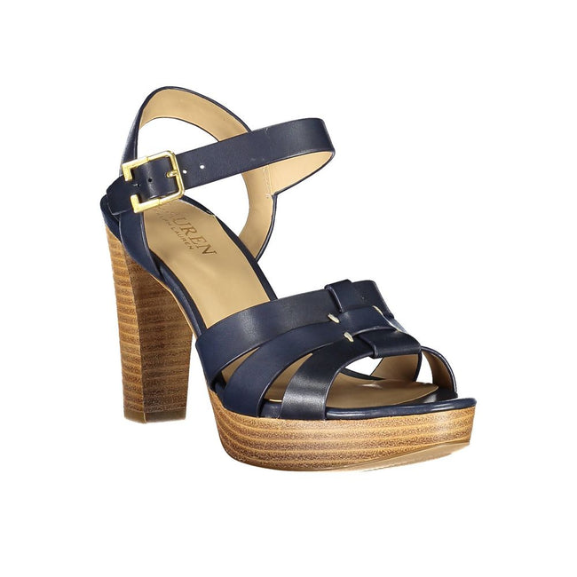 Blue Leather Sandalsandal with 10cm heel, ankle fastening, contrasting details, logoBlue Leather Sandal${tagsRalph LaurenAulae Blue Leather Sandal Ralph LaurenAulae Blue Leather Sandal sandal with 10cm heel, ankle fastening, contrasting details, logo 1102