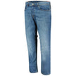 Blue Cotton Men JeansCrafted for the modern trendsetter, these Diesel jeans boast a confident slim-fit cut that contours your frame with a touch of urbane elegance. The expertly faded blue hue embodies a well-loved look from first wear, while the sturdy b