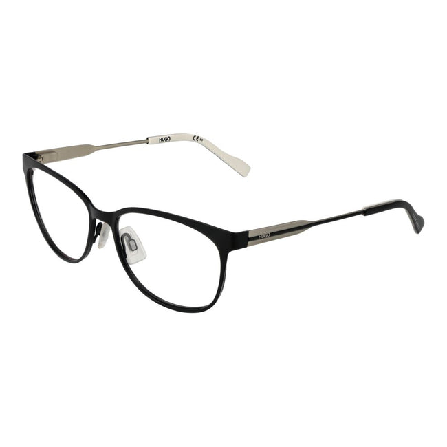 Black Stainless Steel Glasses (Frames)Gender Women Main color Black Frame color Black Frame material Stainless Steel Rim Style Full-Rim Lenses Color Demo glasses Lenses Material Plastic Lenses Effect No Extra Lenses width 54 Size 54-16-140 Lenses Height 4