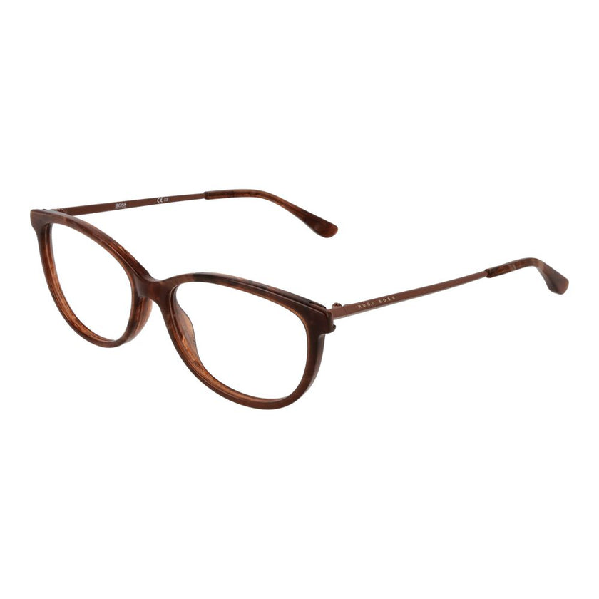 Brown Acetate Glasses (Frames)Gender Women Main color Brown Frame color Brown Frame material Acetate Rim Style Full-Rim Lenses Color Demo glasses Lenses Material Plastic Lenses Effect No Extra Lenses width 54 Size 54-16-140 Lenses Height 38 Bridge width 1