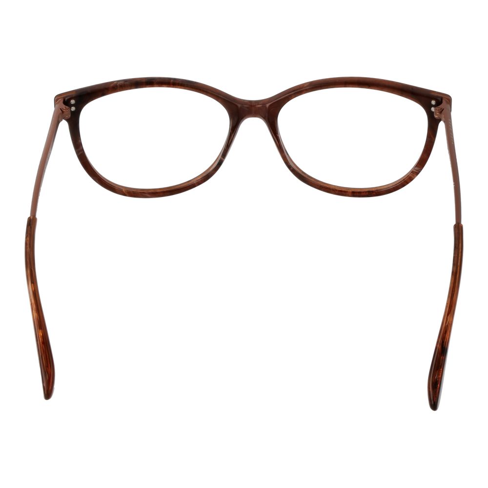 Brown Synthetic Full-Rim Glasses for Women