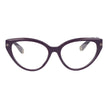 Purple Cellulose Acetate Glasses (Frames)Gender Women Main color Purple Frame color Purple Frame material Cellulose Acetate Rim Style Full-Rim Lenses Color Demo glasses Lenses Material Plastic Lenses Effect No Extra Lenses Height 42 Bridge width 16 Frame