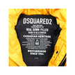 Yellow Nylon Men's Down JacketEmbrace the luxury and boldness of Dsquared² with this striking yellow nylon down jacket, designed for the man who dares to stand out. Crafted with sumptuous 100% pure goose down filling, it promises unparalleled warmth and c