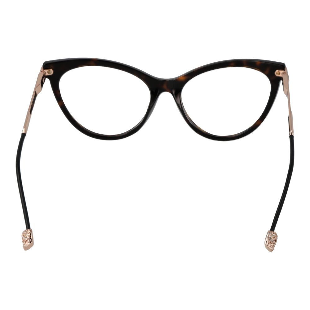 Brown Cellulose Acetate Glasses (Frames)Gender Women Main color Brown Frame color Brown Frame material Cellulose Acetate Rim Style Full-Rim Lenses Color Demo glasses Lenses Material Plastic Lenses Effect No Extra Lenses Height 41 Bridge width 16 Frame wid