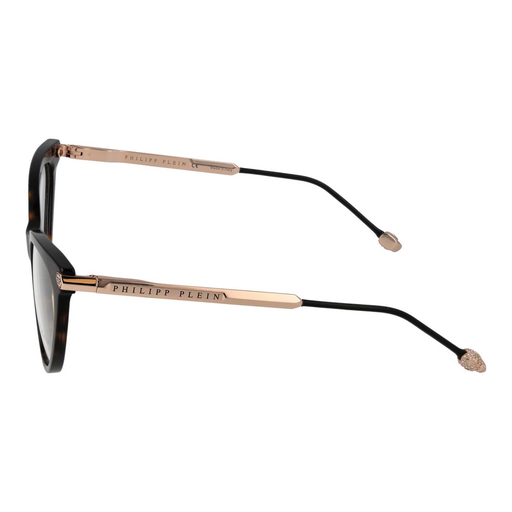 Brown Synthetic Cat Eye Glasses Frames
