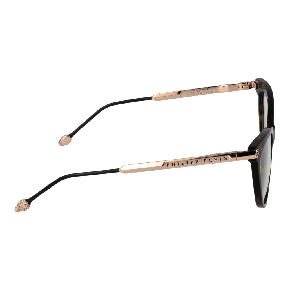 Brown Synthetic Cat Eye Glasses Frames