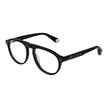 Black Cellulose Acetate Glasses (Frames)Gender Men Main color Black Frame color Black Frame material Cellulose Acetate Rim Style Full-Rim Lenses Color Demo glasses Lenses Material Plastic Lenses Effect No Extra Lenses Height 46 Bridge width 18 Frame width