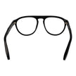 Black Cellulose Acetate Glasses (Frames)Gender Men Main color Black Frame color Black Frame material Cellulose Acetate Rim Style Full-Rim Lenses Color Demo glasses Lenses Material Plastic Lenses Effect No Extra Lenses Height 46 Bridge width 18 Frame width