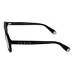 Black Cellulose Acetate Glasses (Frames)Gender Men Main color Black Frame color Black Frame material Cellulose Acetate Rim Style Full-Rim Lenses Color Demo glasses Lenses Material Plastic Lenses Effect No Extra Lenses Height 46 Bridge width 18 Frame width