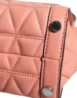 Peach Quilted Leather Logo Crossbody VIVIANNE Messenger BagMICHAEL CROSS Absolutely stunning, 100% Authentic, brand new with tags MICHAEL KORS soft padded diamond quilted leather messenger bag with silver-tone embossed hardware. Model: VIVIANNE messenger