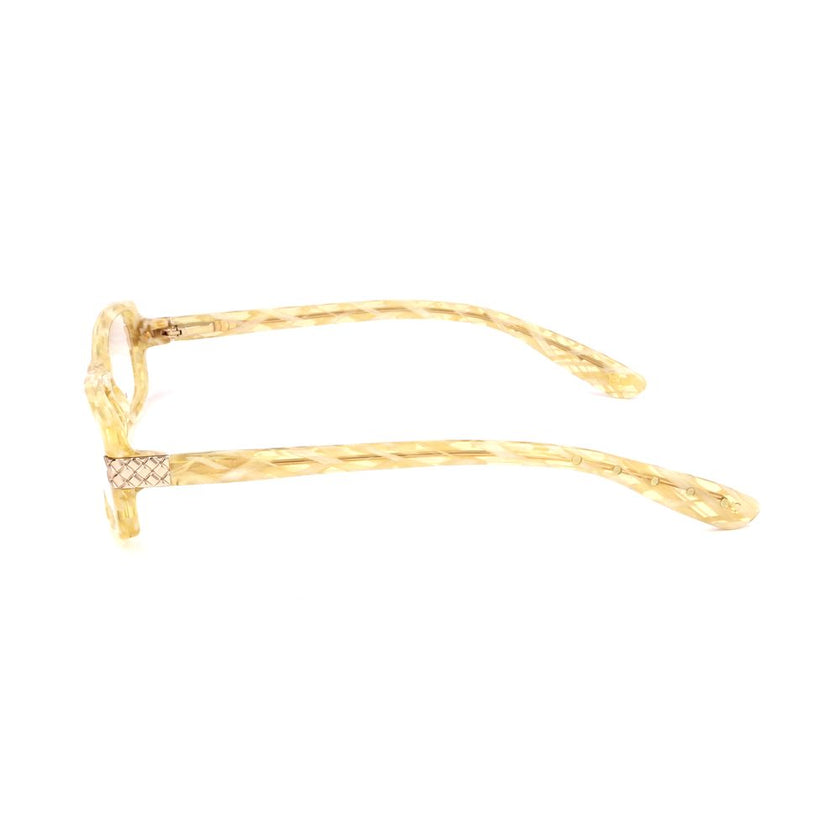Yellow Acetate Glasses (Frames)GLASSES BOTTEGA VENETA WOMAN BV12229L (Lens/Bridge/Temple) 53/17/140 mm.Material: ACETATE.Colour: YELLOW.Measures (Lens/Bridge/Temple): 53/17/140mm..Yellow Acetate Glasses (Frames)${tagsBottega VenetaAulae Yellow Acetate Gla