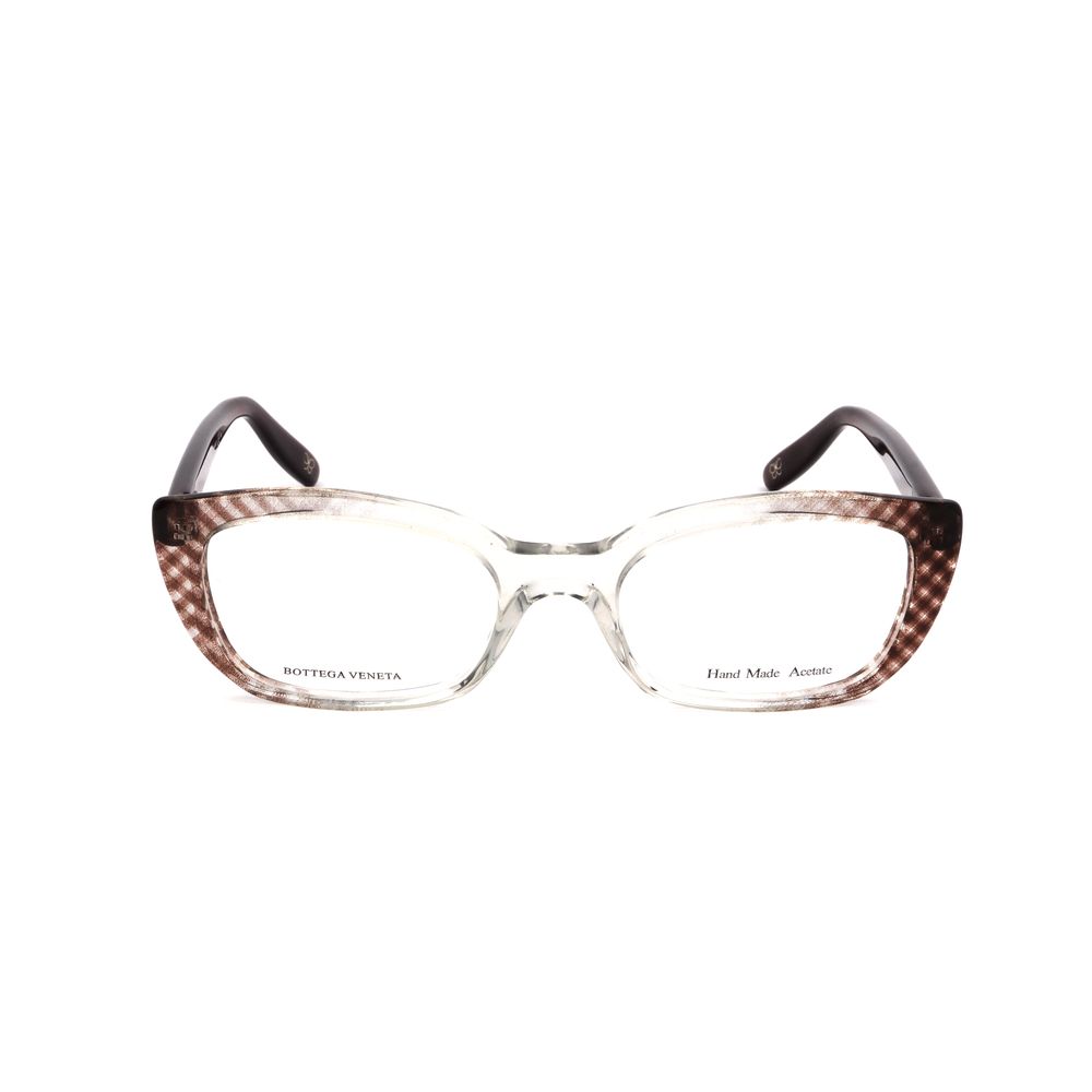 Burgundy Synthetic Bottega Veneta Glasses Frames