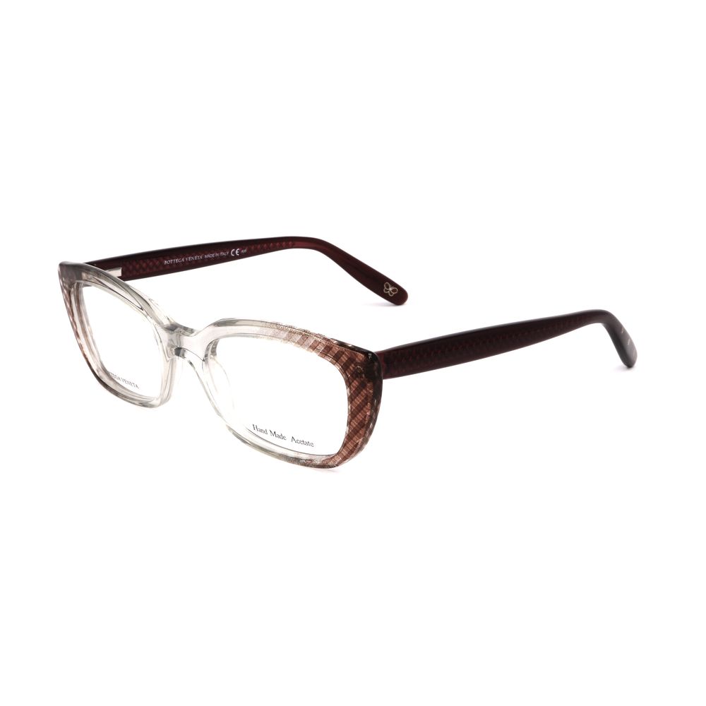 Burgundy Synthetic Bottega Veneta Glasses Frames
