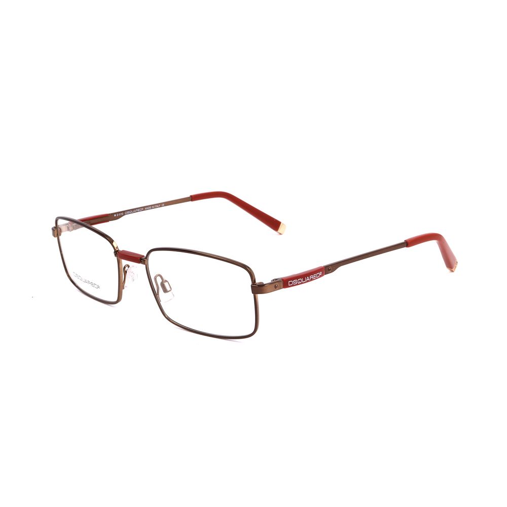 Brown Metal Glasses (Frames)GLASSES DSQUARED2 MAN DQ5025-045-51 (Lens/Bridge/Temple) 51/17/140 mm.Material: METAL.Colour: BROWN.Measures (Lens/Bridge/Temple): 51/17/140mm..Brown Metal Glasses (Frames)${tagsDsquared²Aulae Brown Metal Glasses (Frames) Dsqua