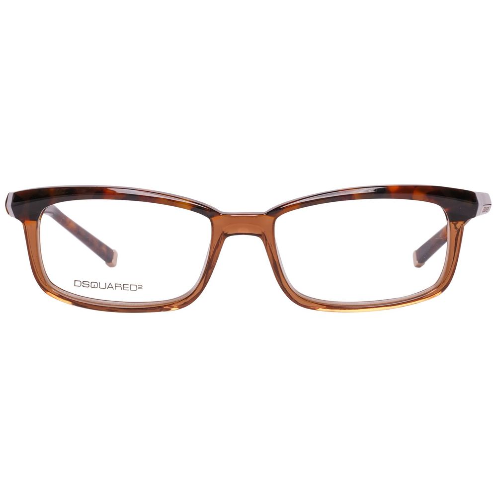 Brown Synthetic Glasses Frames by DSQUARED2