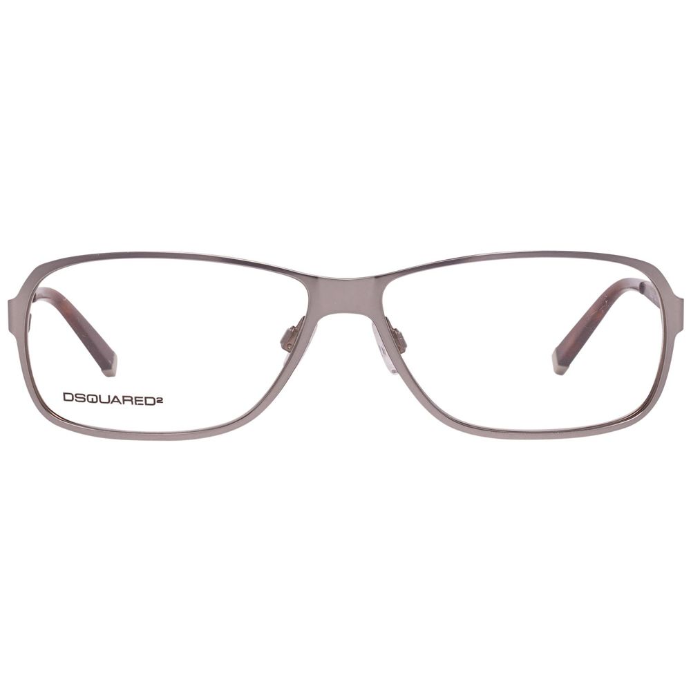 Gunmetal Synthetic Metal Eyeglass Frames