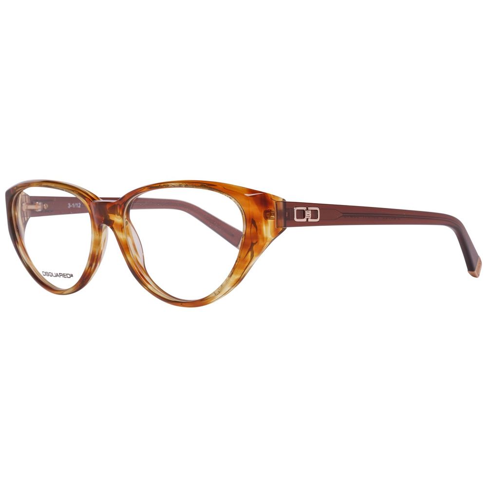 Braune Brillenfassung aus Synthetik von DSQUARED2